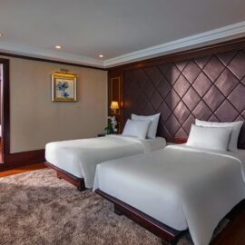 Family cabin on cruise Halong bay